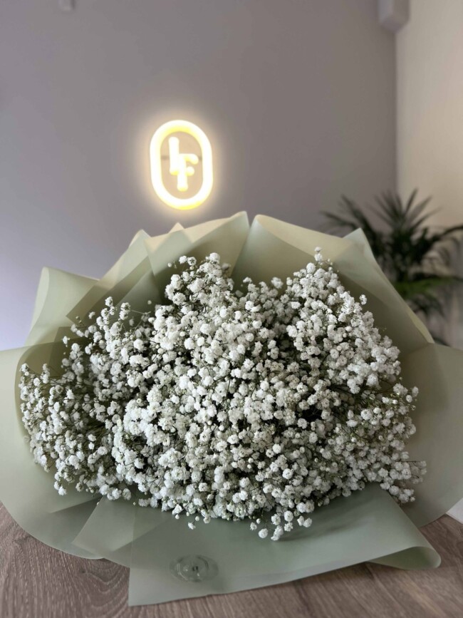 White Baby Flowers Bouquet